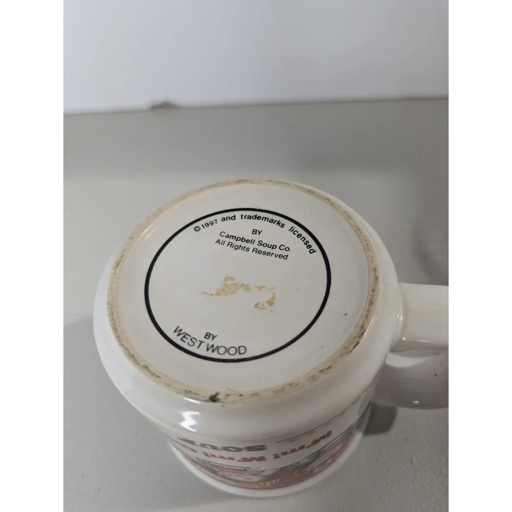 Vintage Westwood CAMPBELL'S SOUP Kids @ Work Firefighter Cop Soup Bowl